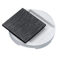 Треггер керамический круглый,с угольной вкладкой, для драгоценных сплавов.