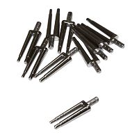 Би-пины SONG YOUNG без втулок Bi-V-Pin тип HS никелированные, высота 13 мм, 10шт. 