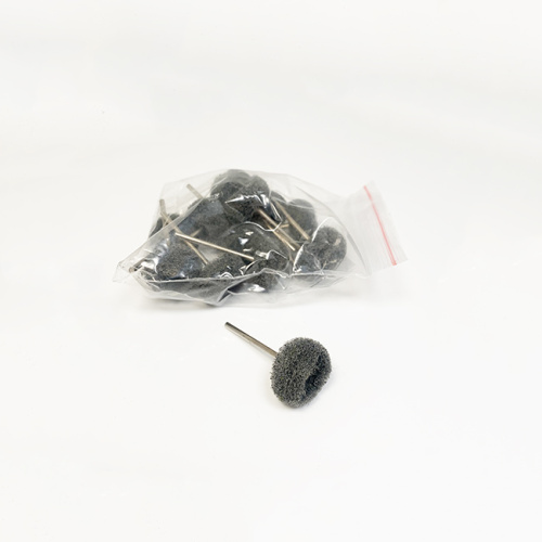 Фильц зуботехнический Sheshan Brush синтетический серый,мягкий,на дискодержателе, диаметр 22мм, 12 шт от Атридент