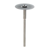 Диск сепарационный алмазный 2-сторонний,мелкая зернистость,диаметр рабочей части 19 мм,1 шт 