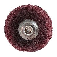 Фильц зуботехнический Sheshan Brush  синтетический коричневый,средний,на дискодержателе, диаметр 22мм, 1 шт