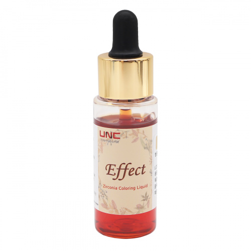 Краситель U&C Effect Brown жидкий на водной основе для диоксида циркония, 30 мл. от Атридент фото 3