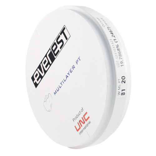 Диск циркониевый Everest Multilayer PT, размер 98х20 мм, цвет B1, многослойный фото 2