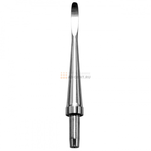 Резчик 07303 моделировочный зуботехнический двусторонний для работы с воском, ручка длиной 95 мм серебристая с рабочими частями A9, B4 фото 3