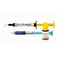 Композит пломбировочный iGOS Low Flow, оттенок: OA4, масса 2,6г (1,5мл),iGOS-Bond-1шт./уп.,Multi Etchant-1 шт./уп.