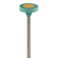 Полир силиконовый с добавлением алмаза для обработки циркона форма''колесико'' D-12мм,H-2мм,MEDIUM, 1 шт