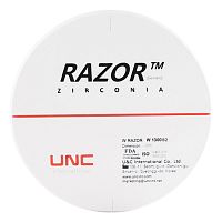 Диск циркониевый Razor 1300, размер 95х22мм, оттенок B2, однослойный