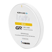 Диск KZR-CAZ Zr Laxio GR из диоксида циркония пятислойный, 98.5x14мм,оттенок A1. YAMAKIN