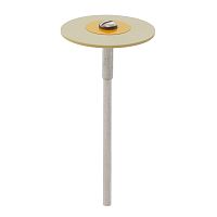 Полир силиконовый с добавлением алмаза для обработки стеклокерамики,диск- "колесо" D-26мм,H-2мм ,FINE 1 шт