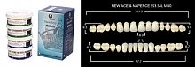 Зубы в боксах New Ace / Million, цвет D4, фасон SS3/S4L/M30, 20 полных гарнитуров. от Атридент