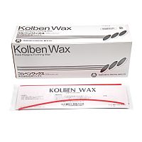 Воск для формирования краёв базиса Kolben Wax, упаковка - 500 прутков, YAMAHACHI (Япония)
