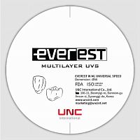 Диск циркониевый Everest Multilayer UVS, размер 98х12 мм, цвет C3, многослойный, для ускоренной синтеризации за 40 минут