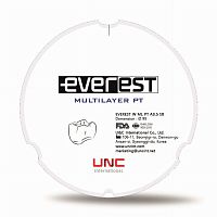 Диск циркониевый Everest Multilayer PT, размер 95х18 мм, цвет A3.5, многослойный
