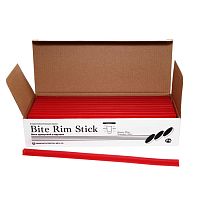 Воск (прикусные валики) д/построения прикуса на восковой модели Bite Rim Stick S250*9,8мм 50 прутков от Атридент