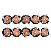 Щётка для шлифмотора 5C синтетическая жёсткая, 1- рядная редкий ворс, диаметр 51мм, 10шт.