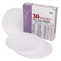 Пластины для капп мягкие EV Gasket Bleaching 040, круглые, 1 мм. от Атридент