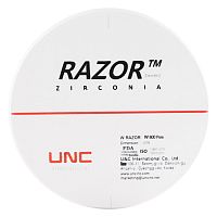 Диск циркониевый Razor 800, размер 98х22мм, оттенок Pure, однослойный