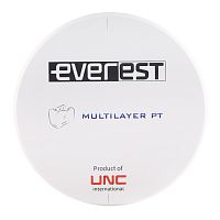 Диск циркониевый Everest Multilayer PT, размер 98х20 мм, цвет BL2, многослойный