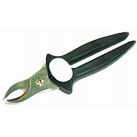 Щипцы KWI для расщепления гипса малые с фиксатором сомкнутого положения и пластмассовыми ручками. 