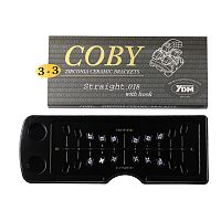Брекеты COBY STR-018-3-3H из диоксида циркония,верхние,нижние,правые,левые на 1,2 и 3 зуб,.018",с крючком,ROTH