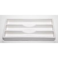 Лоток пластиковый Promisee для техника, белый, 3 секции продольные.