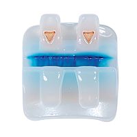 Брекеты COBY STR-L4-022 из диоксида циркония,нижние правые, левые на 4 зуб, паз .022",ROTH