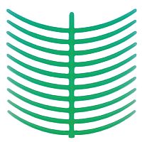 Восковые кламмера, №2, изогнутый, 10шт.