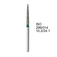 Бор алмазный MANI FO-11C по ISO 299, торпеда ,014 х 10.2 х 24.1 мм, зернистость C, 5 штук