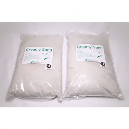 Порошок Creamy Sand - для предварительной полировки акриловых пластмасс, 6 кг (2 упаковки по 3 кг). от Атридент