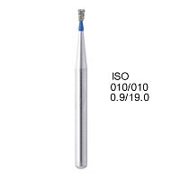 Бор алмазный MANI SI-45 по ISO 010, об.конус ,010 х 1.6 х 19.0 мм, зернистость S, 5 штук