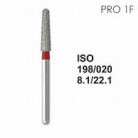 Бор алмазный MANI PRO-1F по ISO 198, конус ,020 х 8.1 х 22.1 мм, зернистость F, 5 штук от Атридент