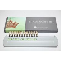 Расцветка Shade Guide NS для трехслойных акриловых зубов, 12 цветов, YAMAHACHI (Япония) от Атридент