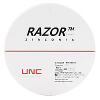 Диск циркониевый Razor 1100, размер 98х22мм, оттенок A1, однослойный от Атридент