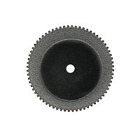 Диск сепарационный алмазный с зубцами 2-сторонний, мелкая зернистость,диаметр рабочей части 19 мм,без дискодержателя ,1 шт 