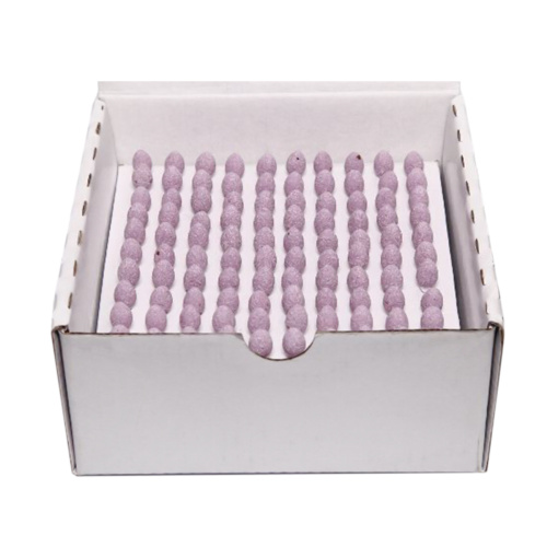 Карборундовые камни SONG YOUNG розовые, оксид алюминия, №02 для прямого наконечника, 100шт. от Атридент