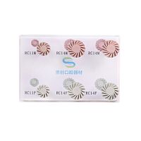 Набор из шести полиров силиконовых с добавлением алмазной крошки для обработки композитов.