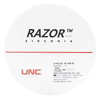 Диск циркониевый Razor 1100, размер 98х12мм, оттенок A2, однослойный