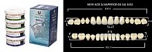 Зубы в боксах New Ace / Million, цвет A3, фасон O4/S4L/M32, 20 полных гарнитуров. от Атридент