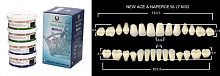 Зубы в боксах New Ace / Million, цвет D2, фасон S6/L7/M32, 20 полных гарнитуров. от Атридент