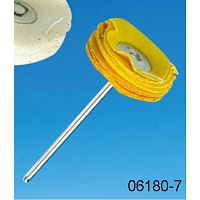 Фильц SONG YOUNG, бязевый жёлтый на дискодержателе, диаметр 22мм, 1шт.