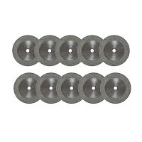 Диск сепарационный алмазный 2-сторонний,средняя зернистость,диаметр рабочей части 19 мм,без дискодержателя ,10 шт 