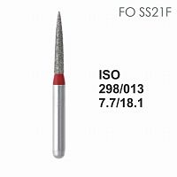 Бор алмазный MANI FO-SS21F по ISO 298, торпеда ,013 х 7.7 х 18.1 мм, зернистость F, 5 штук от Атридент