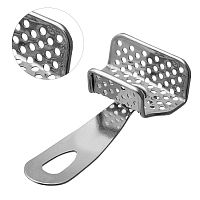 Ложка слепочная перфорированная фронтальная укороченная S по Фусуаяма, верхняя 