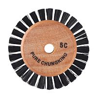 Щётка для шлифмотора 5C синтетическая жёсткая, 1- рядная редкий ворс, диаметр 51мм, 1шт.