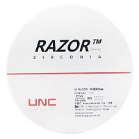 Диск циркониевый Razor 800, размер 98х30мм, оттенок Pure, однослойный