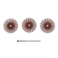 Щетка Sheshan Brush полировальная полимерная, набор 3 диска CX2210-25 (красные) + дискодержатель M02S (1шт).