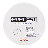 Диск циркониевый Everest Multilayer PT, размер 95х25мм, цвет A3, многослойный от Атридент