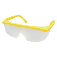 Очки защитные Promisee Dental с жёлтой дужкой.