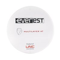 Диск циркониевый Everest Multilayer AT, размер 95х12 мм, цвет A3, многослойный от Атридент