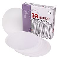 Пластины для капп мягкие EV Gasket Bleaching 040, круглые, 1 мм.